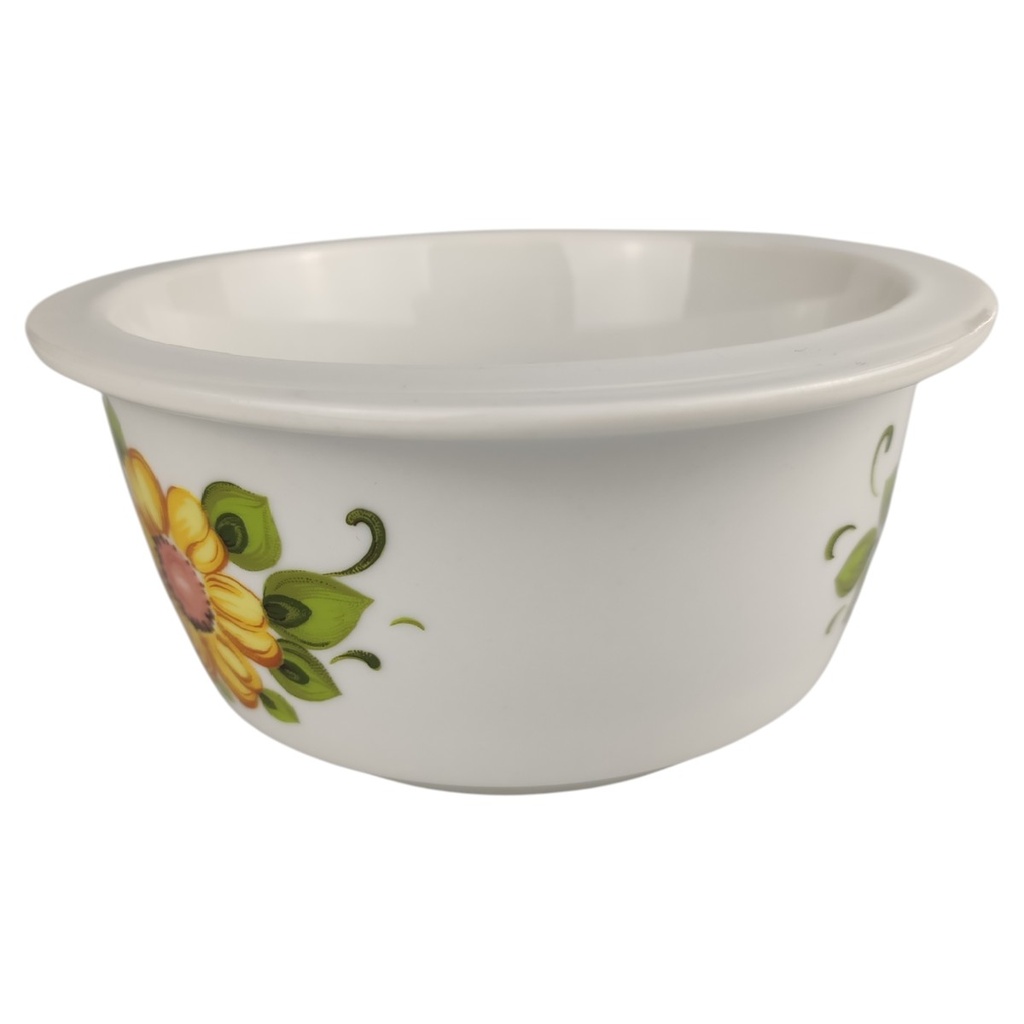 [45816783-T] Suppentasse mit Henkeln Winterling Röslau bunte Blumen Gelbe gebraucht - gut Bild 3