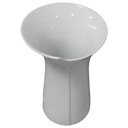 [45816785] Vase Blumenvase 24 cm Arzberg Weiß gebraucht - sehr gut Bild 2