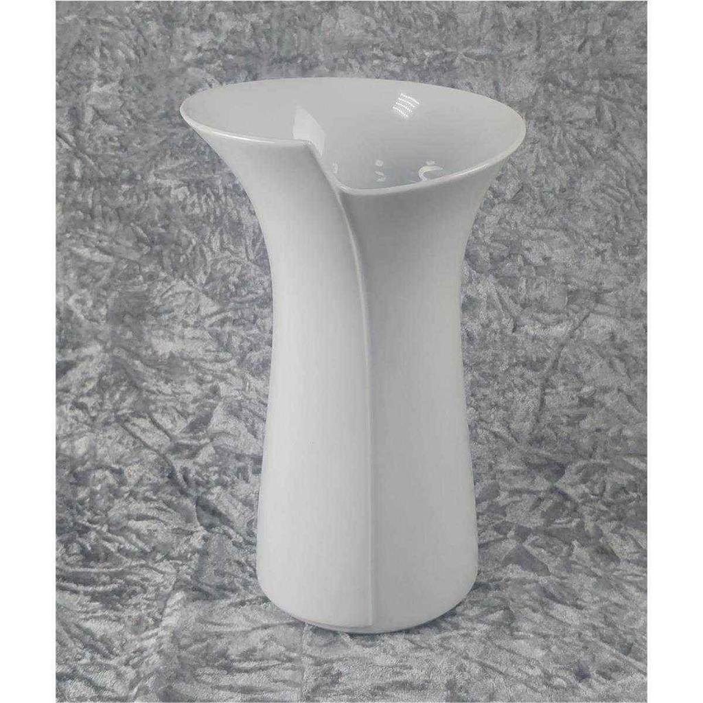 [45816785] Vase Blumenvase 24 cm Arzberg Weiß gebraucht - sehr gut Bild 4
