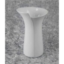 [45816785] Vase Blumenvase 24 cm Arzberg Weiß gebraucht - sehr gut Bild 4