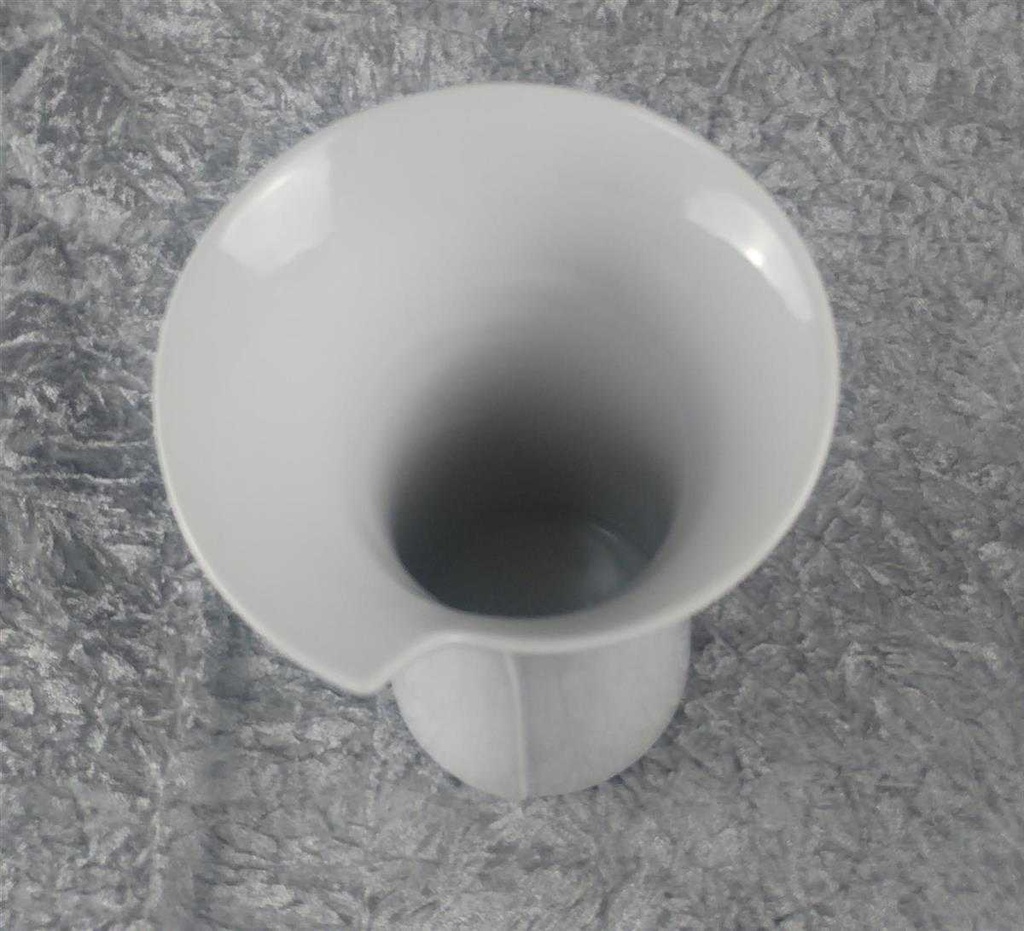 [45816785] Vase Blumenvase 24 cm Arzberg Weiß gebraucht - sehr gut Bild 5