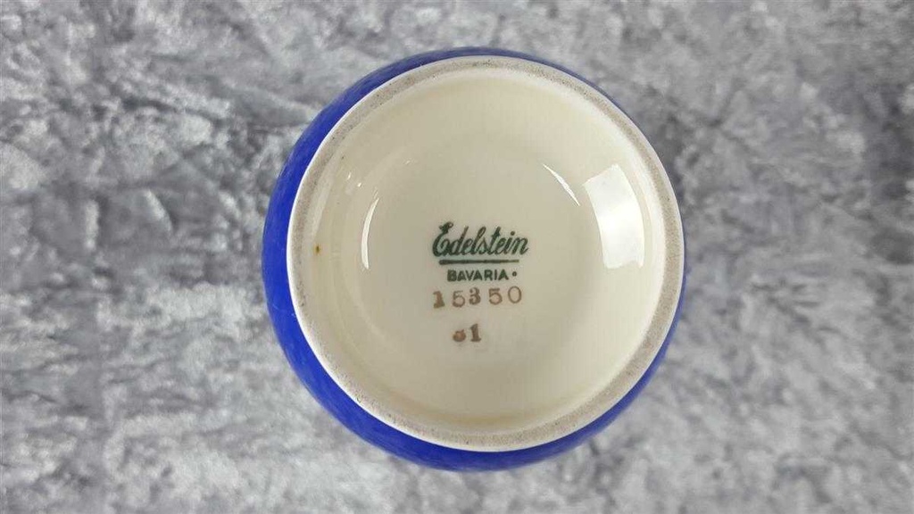 [45816787] Vase Blumenvase 12,5 cm Edelstein Bavaria gebraucht - gut Bild 4