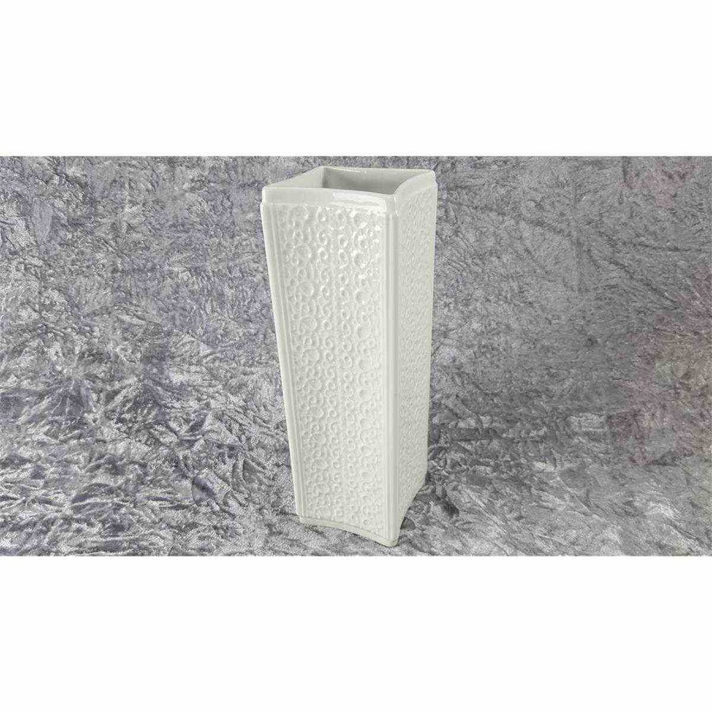 [45816792] Vase Blumenvase 27 cm Schumann Arzberg Weiß gebraucht - gut Bild 3