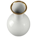 [45816794] Vase Blumenvase Goldrand 28 cm Heinrich Weiß Selb gebraucht - gut Bild 2
