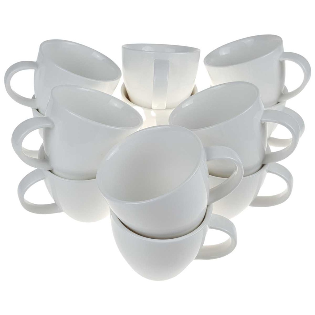[2119278] 12er Set Kaffeetasse Ritzenhoff & Breker und Via Melodie Weiß gebraucht - gut Bild 2