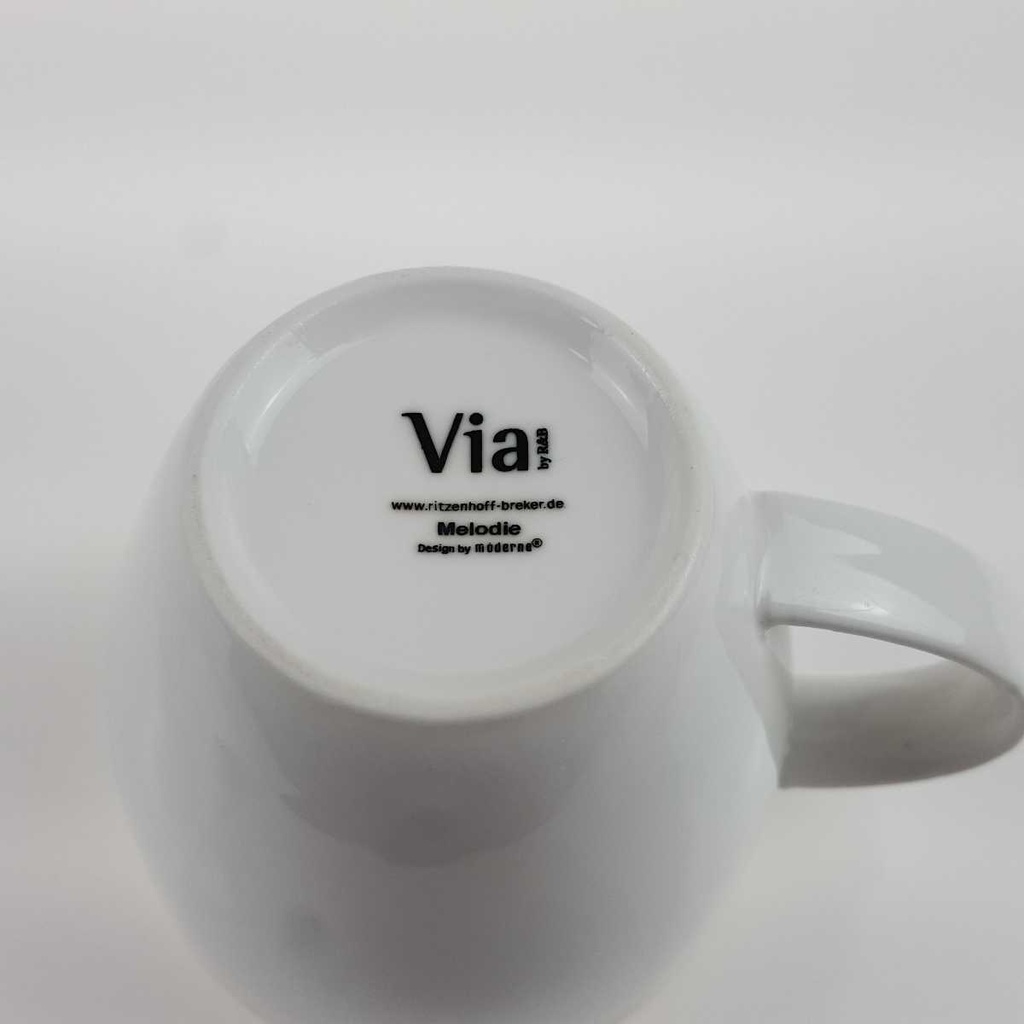 [2119278] 12er Set Kaffeetasse Ritzenhoff & Breker und Via Melodie Weiß gebraucht - gut Bild 5
