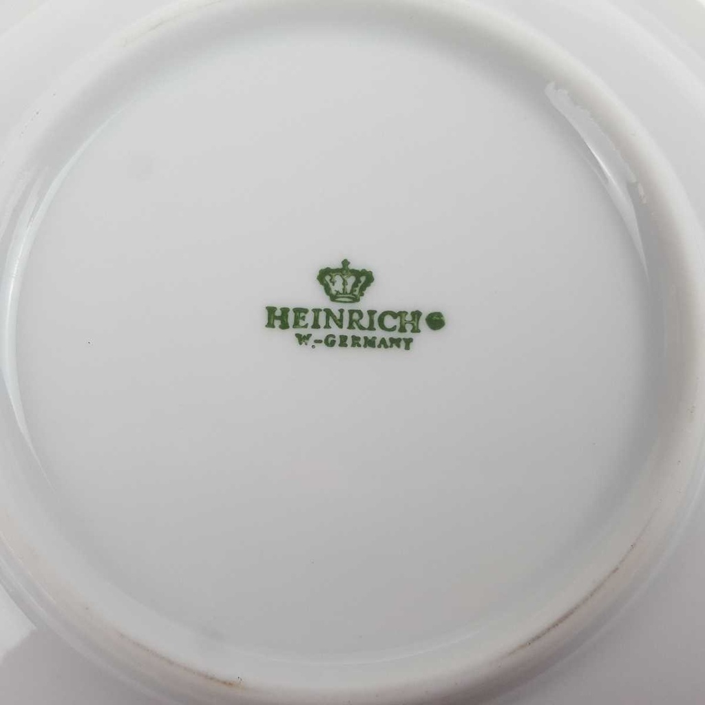 [458168057] Untertasse für Kaffeebecher 15,8 cm Heinrich Rüdesheim gebraucht - sehr gut Bild 3