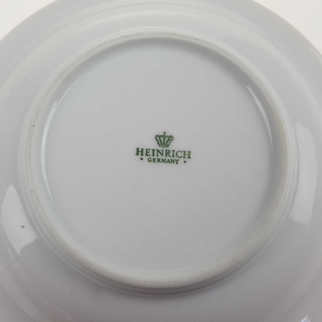 [458168059] Untertasse für Kaffeebecher 15,8 cm Heinrich Rüdesheim gebraucht - gut Bild 3