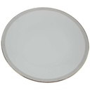 [458168060] Speiseteller Essteller Goldrand 24,9 cm Hutschenreuther Gloria Weiß gebraucht - gut Bild 2