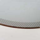 [458168060] Speiseteller Essteller Goldrand 24,9 cm Hutschenreuther Gloria Weiß gebraucht - gut Bild 3