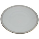 [458168061] Kuchenteller Dessertteller Goldrand 19,5 cm Hutschenreuther Gloria Weiß gebraucht - gut Bild 2