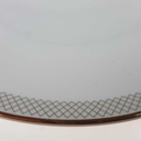 [458168061] Kuchenteller Dessertteller Goldrand 19,5 cm Hutschenreuther Gloria Weiß gebraucht - gut Bild 3