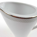 [458168062] Milchkännchen Goldrand 0,2 L Hutschenreuther Gloria Weiß gebraucht - gut Bild 5