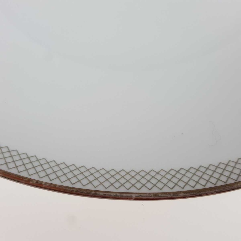 [458168063] Suppenteller Goldrand 22,8 cm Hutschenreuther Gloria Weiß gebraucht - gut Bild 3