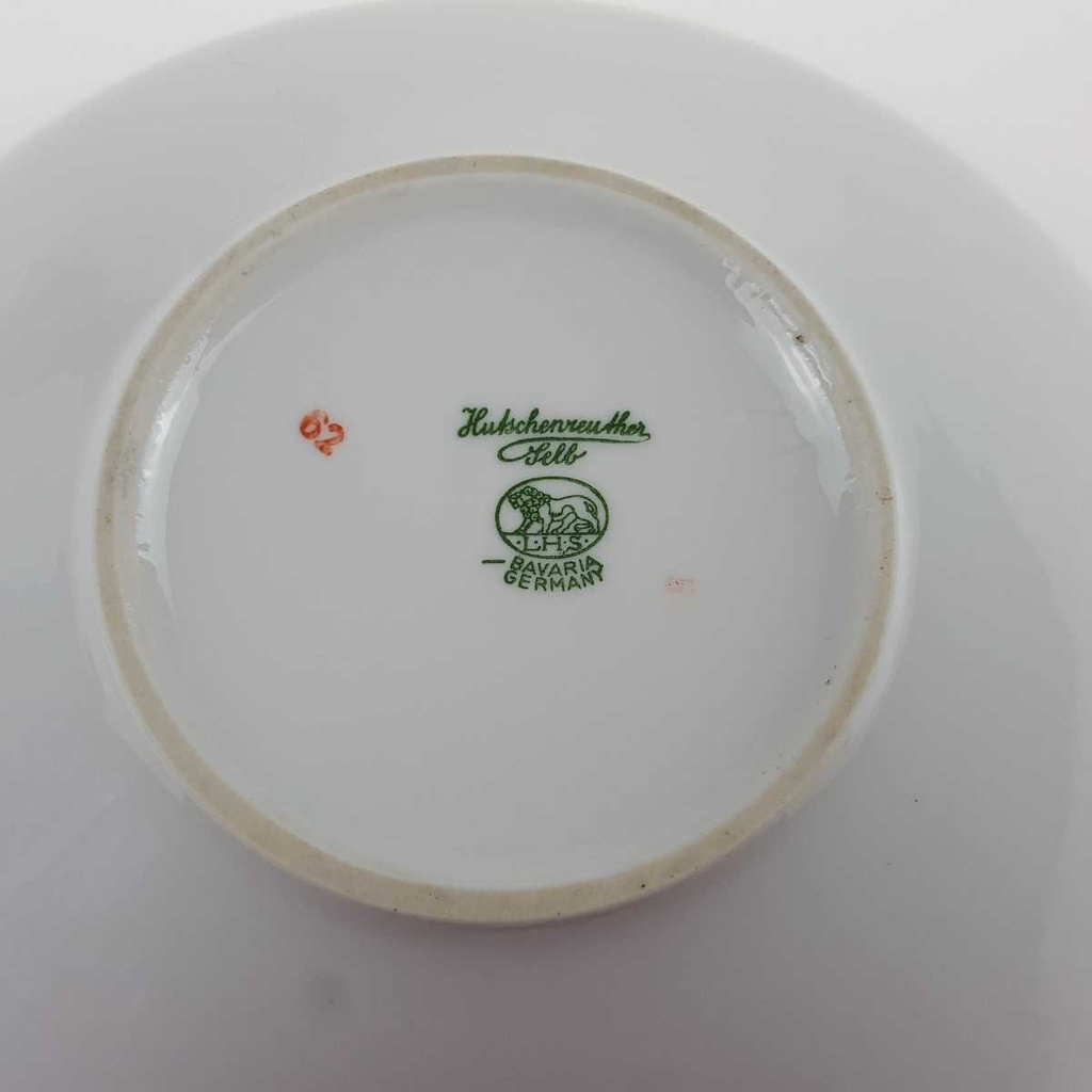 [458168064] Schüssel Goldrand 21 cm Hutschenreuther Gloria Weiß gebraucht - gut Bild 6