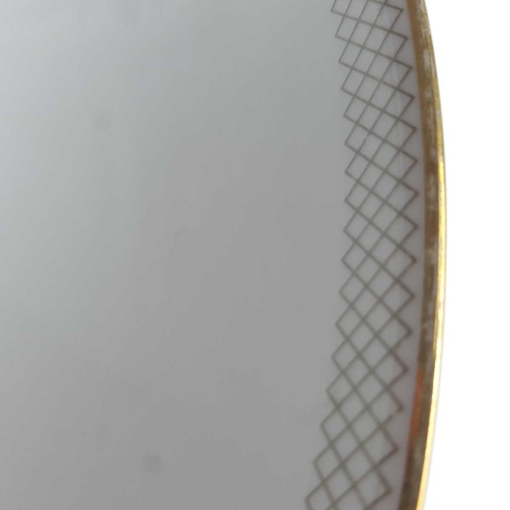 [458168065] Schüssel Goldrand 23,4 cm Hutschenreuther Gloria Weiß gebraucht - gut Bild 4