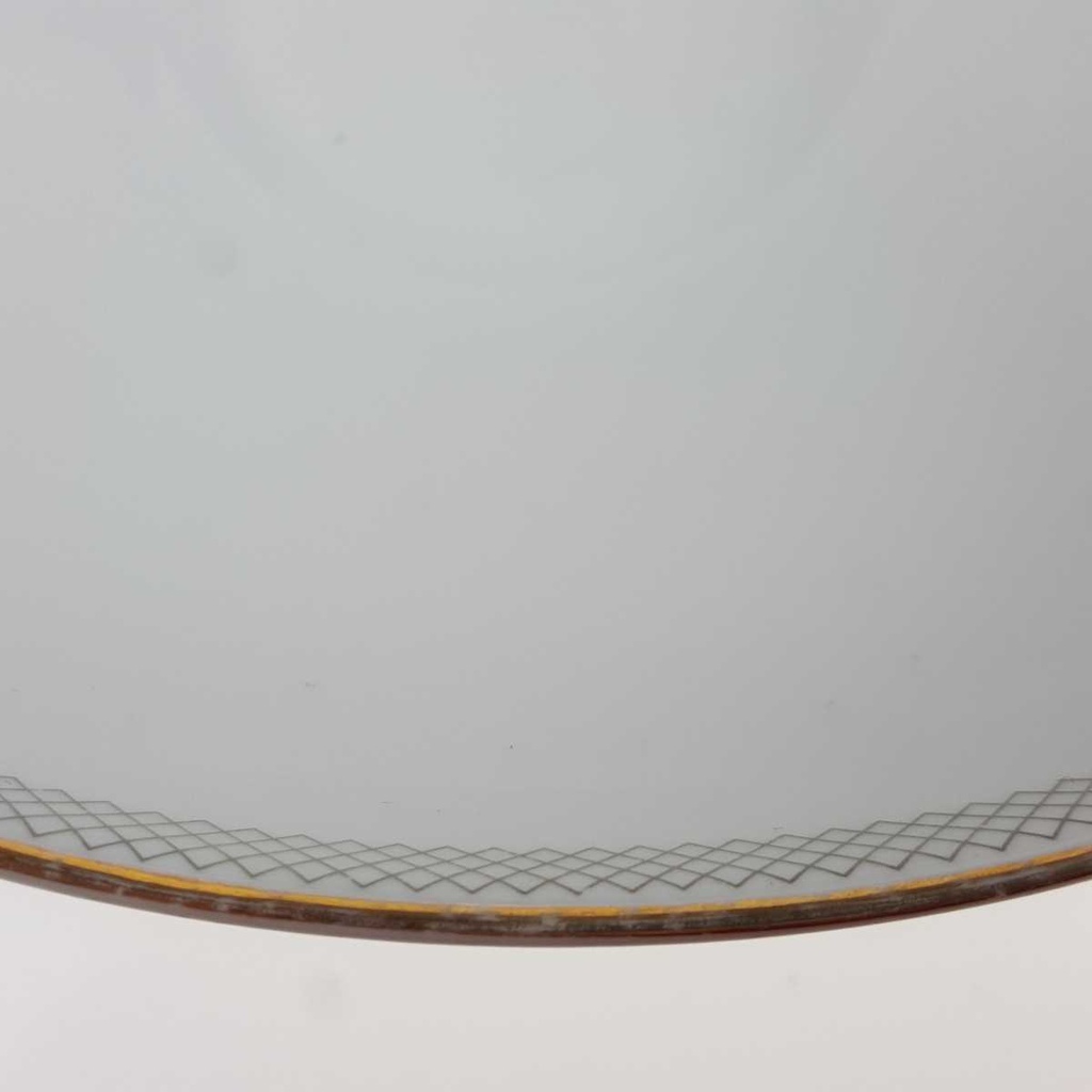 [458168065] Schüssel Goldrand 23,4 cm Hutschenreuther Gloria Weiß gebraucht - gut Bild 5