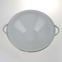 [458168066] Ragoutterrine Suppenschüssel Terrine Servierschüssel Goldrand 1 L 23,8 cm Hutschenreuther Gloria Weiß gebraucht - gut Bild 3