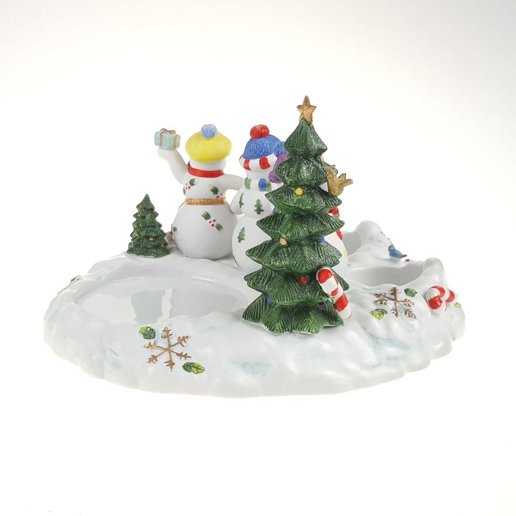 [458168067] Kerzenhalter Teelichthalter Partylite Wintermärchen gebraucht - sehr gut Bild 3