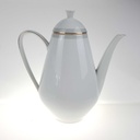 [458168070] Kaffeekanne Goldrand 1,7 L Hutschenreuther Gloria Weiß gebraucht - gut Bild 3