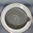 [458168070] Kaffeekanne Goldrand 1,7 L Hutschenreuther Gloria Weiß gebraucht - gut Bild 6