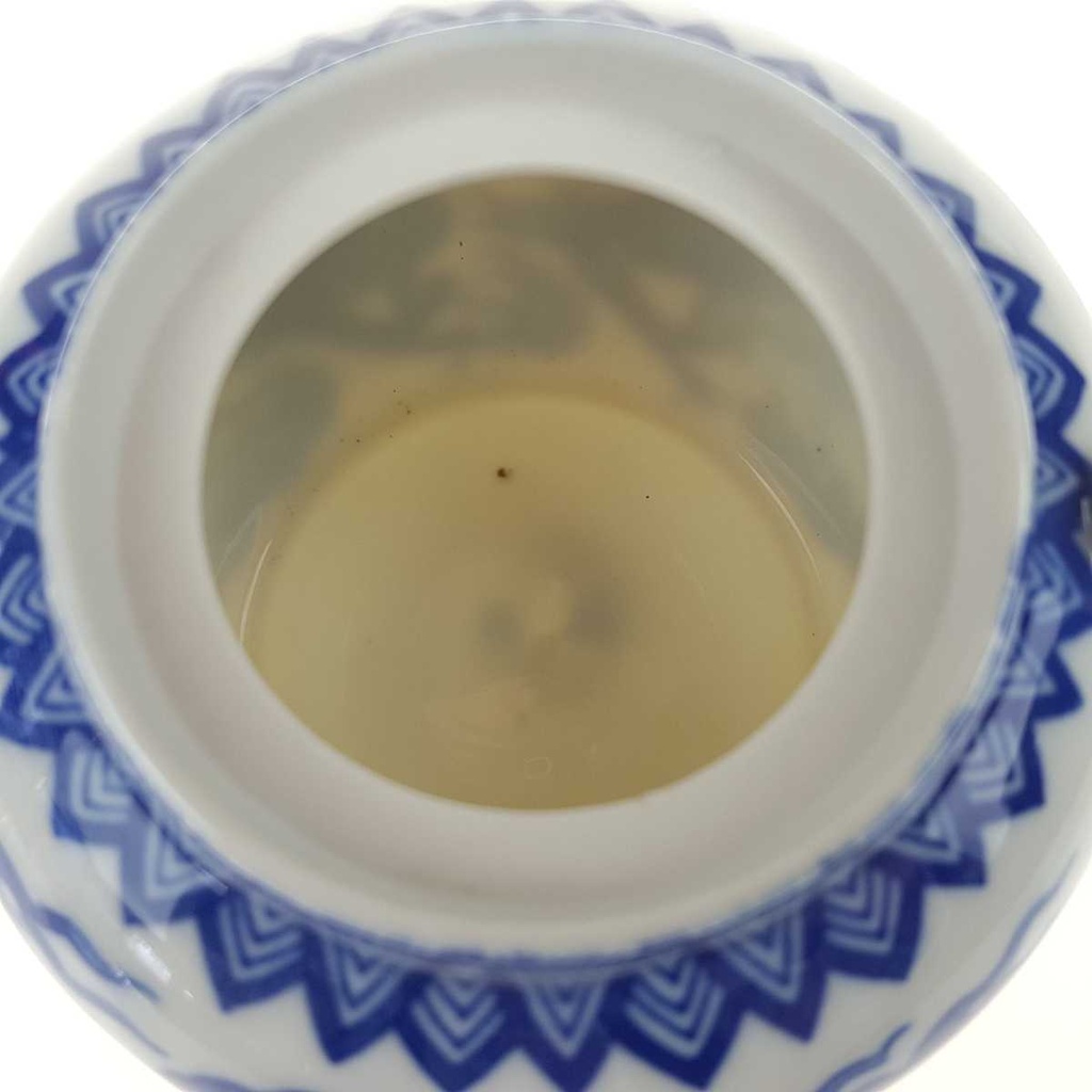 [458168071] Zuckerdose Japan China blauer Drache Blau gebraucht - gut Bild 5