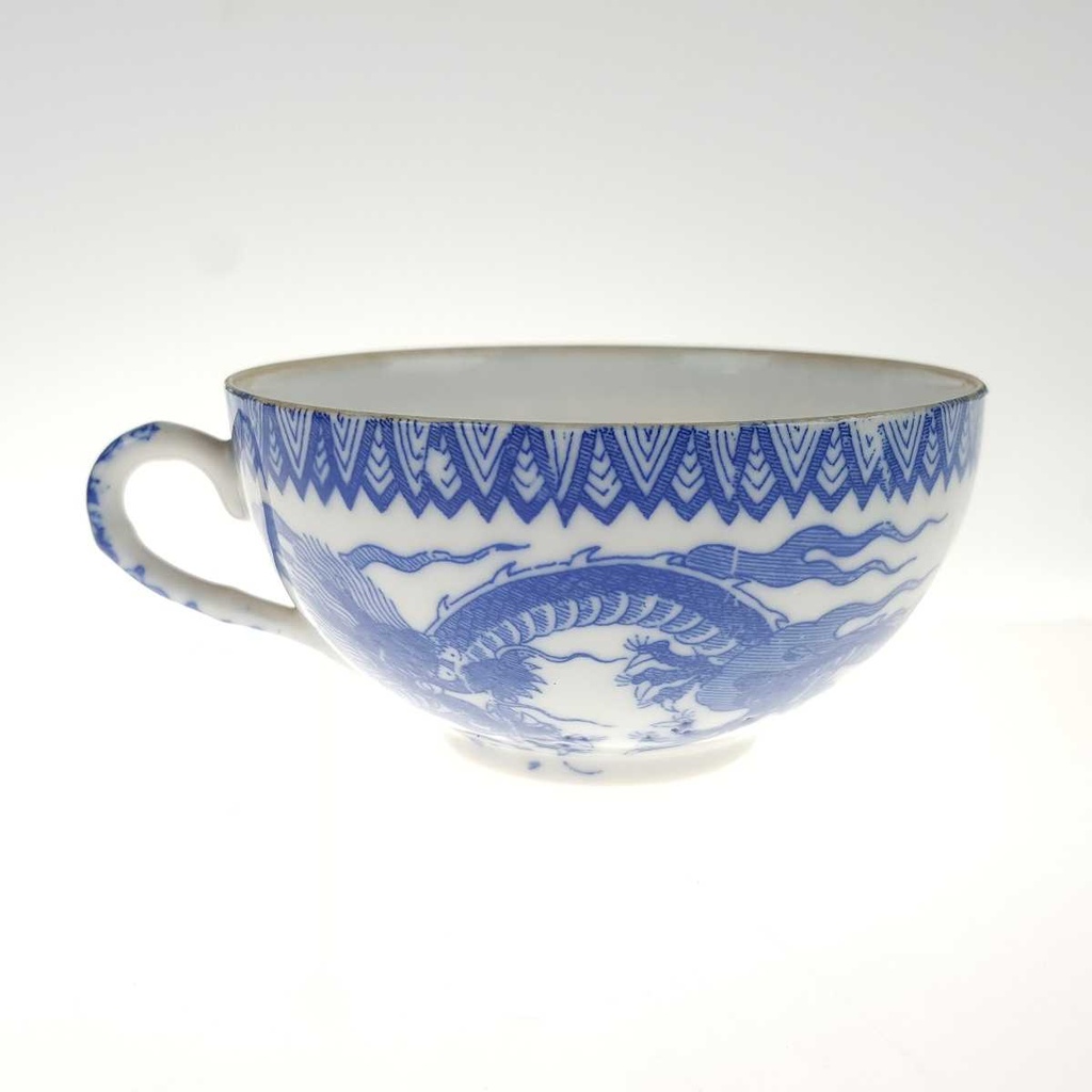 [458168072] Teetasse 0,15 L Japan China blauer Drache Blau gebraucht - gut Bild 4