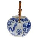 [458168073] Teekanne 0,9 L Japan China blauer Drache Blau gebraucht - akzeptabel Bild 2