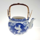 [458168073] Teekanne 0,9 L Japan China blauer Drache Blau gebraucht - akzeptabel Bild 3