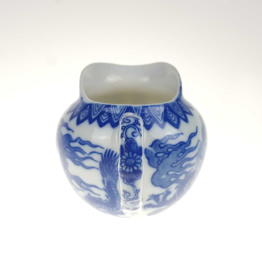 [458168074] Milchkännchen 0,2 L Japan China blauer Drache Blau gebraucht - gut Bild 4