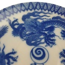 [458168075] Untertasse 13,1 cm Japan China blauer Drache Blau gebraucht - gut Bild 3