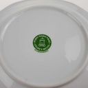 [458168086] Suppenteller 22,8 cm Marienbad Ingres Weiss blauer Rand gebraucht - gut Bild 4