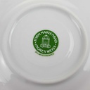 [458168091] Untertasse für Kaffee 15,5 cm Marienbad Ingres Weiss blauer Rand gebraucht - gut Bild 4