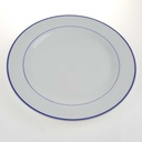 [2119280] 5er Set Speiseteller Essteller 24,4 cm Ritzenhoff & Breker Snap Basic Blau Bild 4