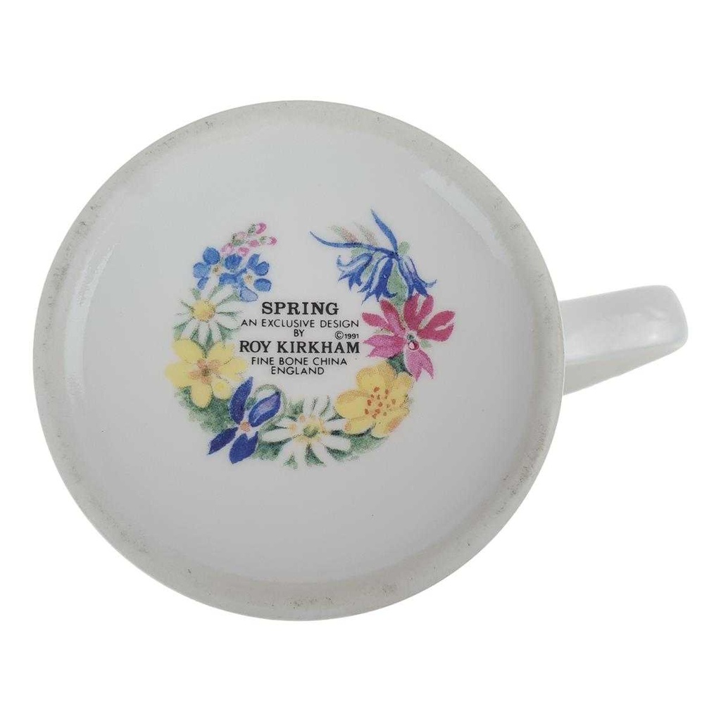 [458168099] Kaffeetasse Kaffeebecher Roy Kirkham Spring Blumendekor Bunt Blumen gebraucht - gut Bild 5