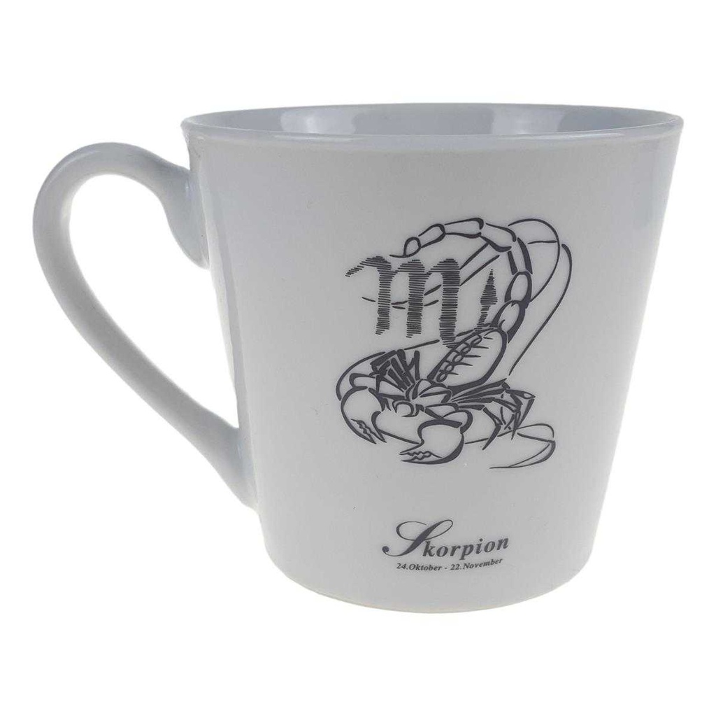 [458168100] Kaffeetasse Kaffeebecher 0,2 L Schloß Amalienburg Sternzeichen Skorpion gebraucht - akzeptabel Bild 4