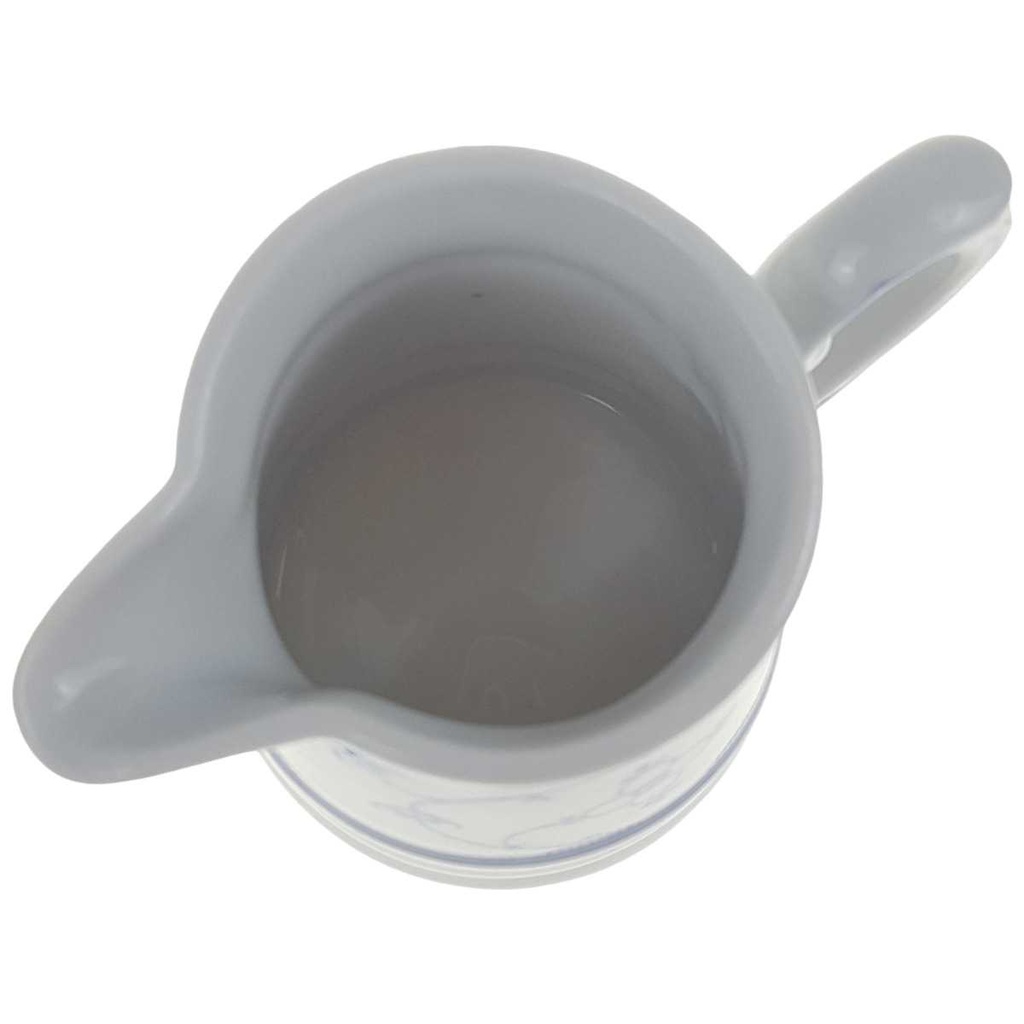 [458168103] Milchkännchen mini 0,1 L Indisch Blau Strohblume gebraucht - sehr gut Bild 2