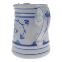 [458168103] Milchkännchen mini 0,1 L Indisch Blau Strohblume gebraucht - sehr gut Bild 3