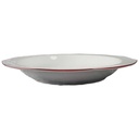 [45816812] Suppenteller 23,2 cm Thomas Porzellan Festival Luzern roter Rand Rot gebraucht - sehr gut Bild 2