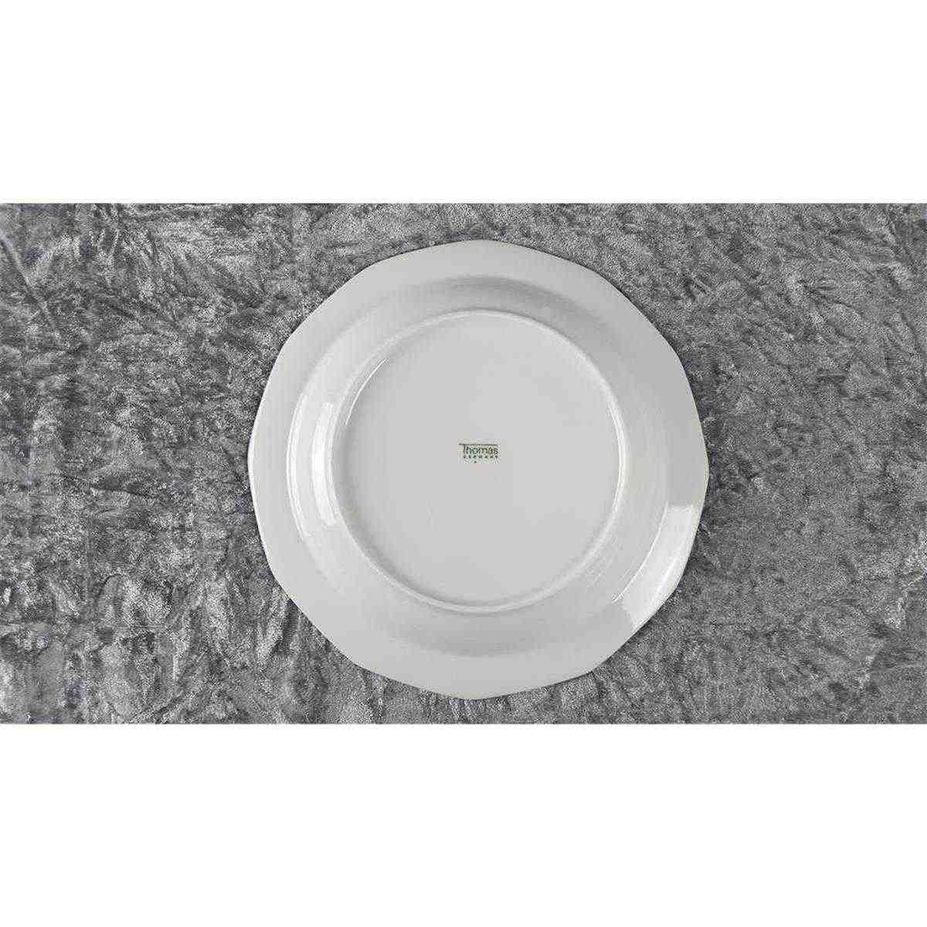 [45816812] Suppenteller 23,2 cm Thomas Porzellan Festival Luzern roter Rand Rot gebraucht - sehr gut Bild 3
