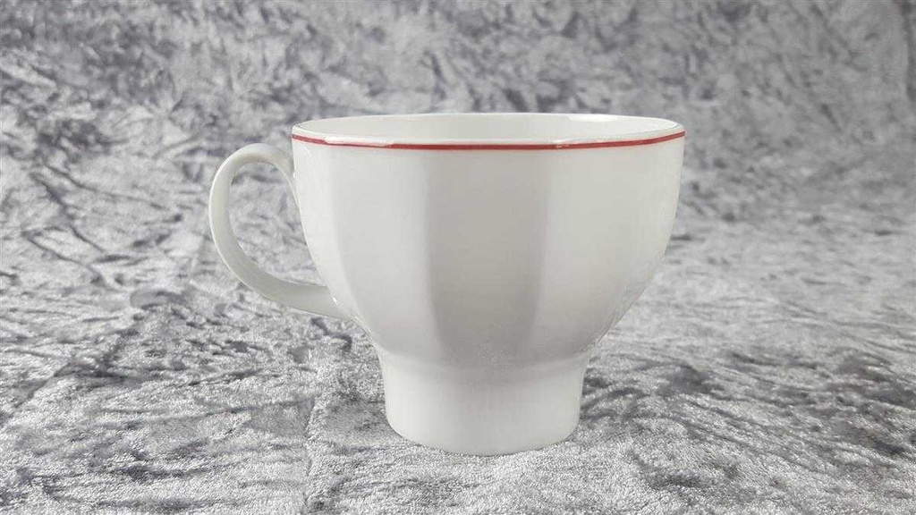 [45816814] Kaffeetasse Tasse Thomas Porzellan Festival roter Rand Luzern Rot gebraucht - gut Bild 3