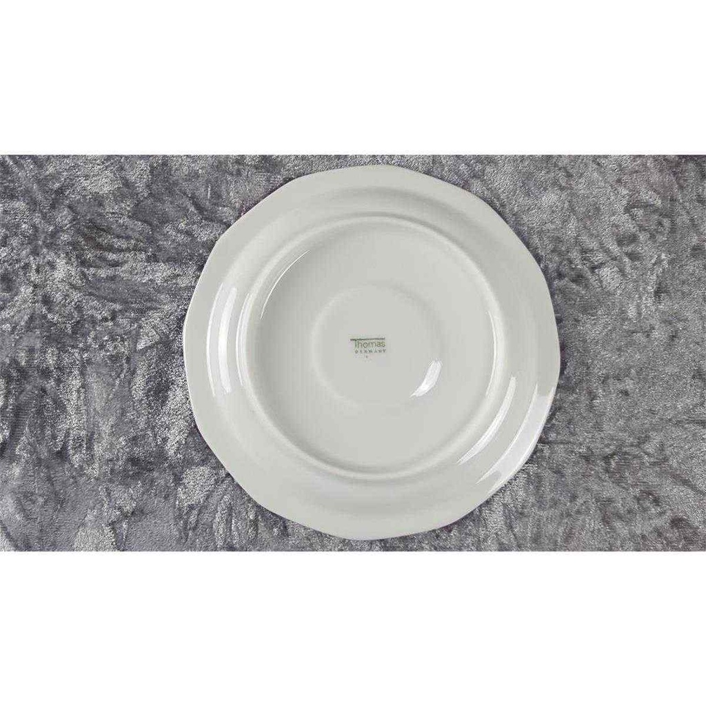 [45816815] Untertasse für Kaffee 15,2 cm Thomas Porzellan Festival Luzern roter Rand Rot gebraucht - gut Bild 4