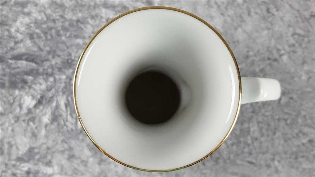 [45816824] Blumenvase Henkelvase Goldrand 24,2 cm Royal KPM Bavaria gebraucht - sehr gut Bild 5