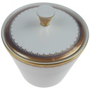 [458168258] Zuckerdose Goldrand PMR Jaeger & Co Bavaria Blau Gold Dekor gebraucht - gut Bild 2