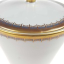 [458168258] Zuckerdose Goldrand PMR Jaeger & Co Bavaria Blau Gold Dekor gebraucht - gut Bild 3