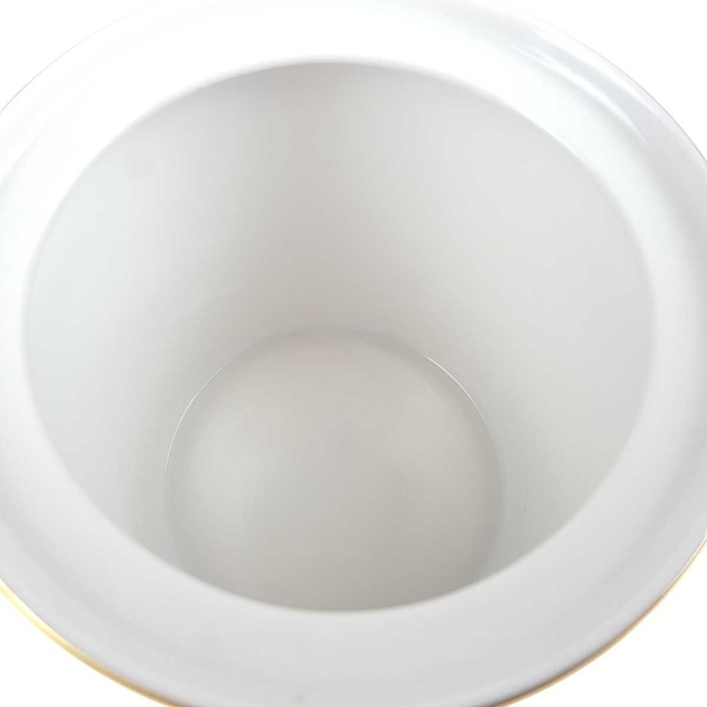 [458168258] Zuckerdose Goldrand PMR Jaeger & Co Bavaria Blau Gold Dekor gebraucht - gut Bild 4