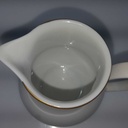 [458168264] Milchkännchen Goldrand 0,19 L Seltmann Weiden Vohenstrauß weiß Blau Dekor Blaudekor gebraucht - gut Bild 4
