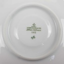 [2119283] 6er Set Untertasse Goldrand 14,9 cm Seltmann Weiden Vohenstrauß weiß Blau Dekor Blaudekor gebraucht - gut Bild 7