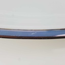 [458168269] Servierplatte Goldrand 36,5x23 cm Schaller Blauband weiß Bavaria gebraucht - akzeptabel Bild 5