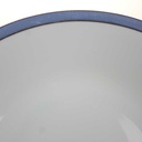 [458168270] Schüssel Goldrand 23 cm Schaller Blauband weiß Bavaria gebraucht - gut Bild 4
